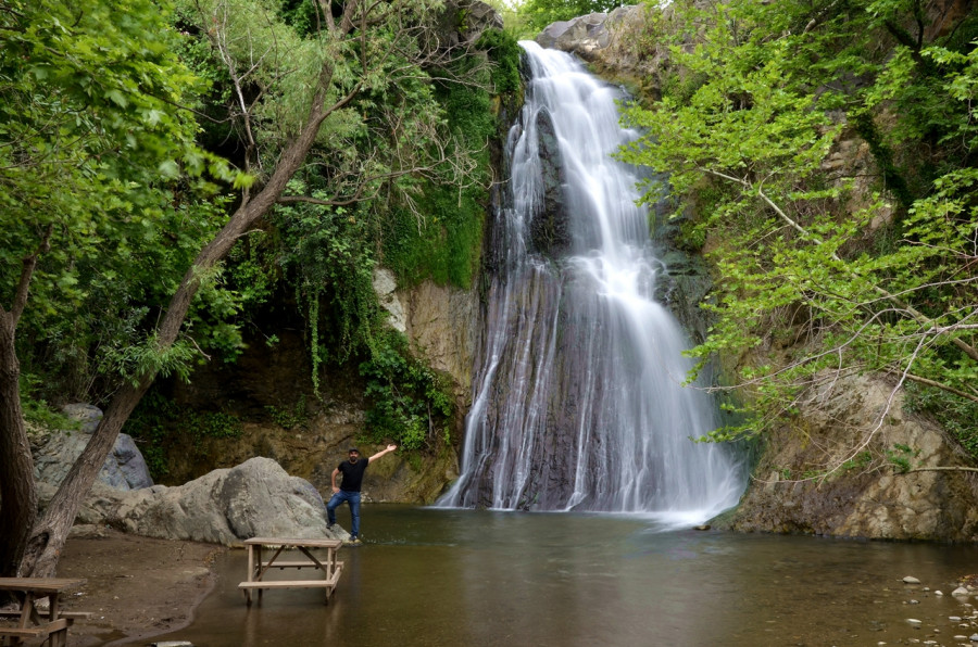 Cunda Adası, Sarımsaklı Plajı ve Aşıklar Şelalesi (Yüzme Molalı)